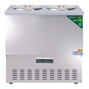 [그랜드우성] 직냉식 업소용 육수냉장고 3말 쌍통 2라인 (올스텐) 디지털 CWSRM-303, GWSRM-303