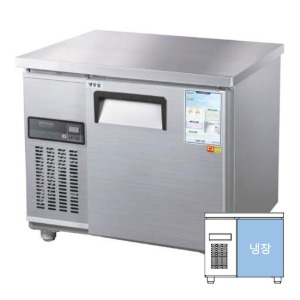 [그랜드우성] 직냉식 보냉 테이블 업소용 올냉장고 900 (폭500) 디지털 CWSM-090DRT, GWSM-090DRT