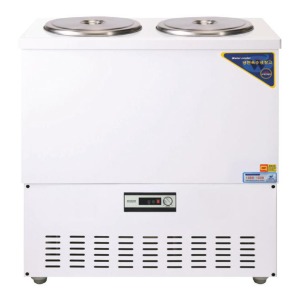[그랜드우성] 직냉식 업소용 육수냉장고 3말 쌍통 1라인 (흰색) 아날로그 CWSR-303, GWSR-303