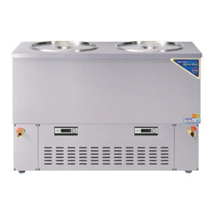 [그랜드우성] 직냉식 업소용 육수냉장고 5말 쌍통 2라인 (올스텐) 아날로그 CWSR-520, GWSR-520