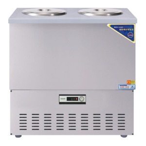 [그랜드우성] 직냉식 업소용 육수냉장고 2말 쌍통 1라인 (올스텐) 아날로그 CWSR-202, GWSR-202
